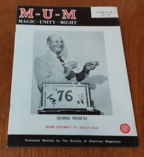 VTG M-U-M Magic Magazine: Vol. 66, No. 2, July 1976 - George Troseth picture