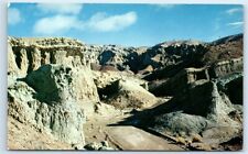 Postcard Rainbow Basin, Fossil Beds, 7 mi N of Barstow CA F173 picture