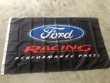Ford Racing Performance Flag 3 FT X 5 FT Car Show Store Garage Wall Sign picture
