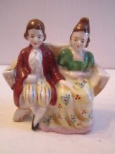 WWII SET OF 4 PORCELAIN FIGURES - HAND PAINTED - MADE IN OCCUPIED JAPAN -4