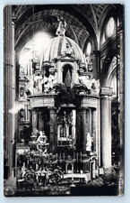 RPPC Catedral de PUEBLA El Cipres MEXICO Postcard picture
