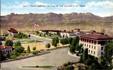 Vintage Postcard Texas Western College University of Texas TX El Paso UTEP G-542 picture