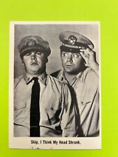 1965 Fleer McHale's Navy #4 Skipper & Parker VgEx picture