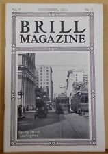 Brill Magazine 1911 November Passenger & Parlor Cars McKinley System picture