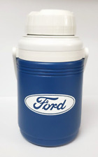 Coleman Ford Cars Blue Water Cooler Jug w/ Handle 1.5 Quart Model 5542 picture