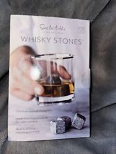 Sur la Table Mason Stones Whiskey rocks set of 9 New In Box Storage Bag Barware picture