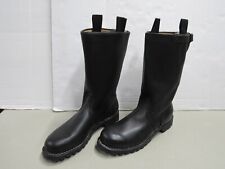 German Navy Bundesmarine Jack Boots Leather Unused New Old Stock US Size 12 picture