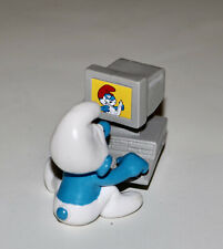 SMURF Peyo Schleigh 1994 video conference figure set in box picture