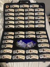 U.S. Presidential Pocket Knife Set of 43 with Case Presidents Washington to Bush picture