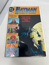 Batman and Other DC Classics #1 DC Comics 1989 Batman Origin picture