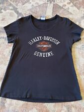 Harley Davidson Route 66 Tulsa, OK womens black tshirt size XL picture