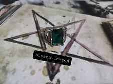 Rare Protection Ring Evil eye removal negative energy demons Destroy Occult picture