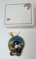 Danbury Mint Texas Holiday Annual Ornament 2008 3” picture