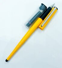 NOS Rotring Art Pen Fountain Pen Limited yellow Extra M Nib  picture