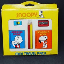 VTG. 1958 Snoopy Peanuts Unused Hong Kong Mini Travel Pack 179-0782 picture