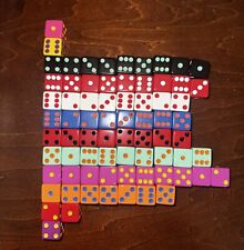 Lot Of 73 Colorful Dice picture