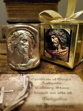 Jesus Crown of Thorns Relief with Stone Golgotha picture