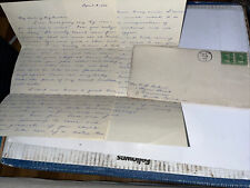 1932 Depression Era Letter: Macon GA to Greenville SC Inauguration of Dr Andrews picture