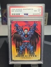 1992 Marvel Masterpieces #58 Mr. Sinister PSA 8 NM-MT picture