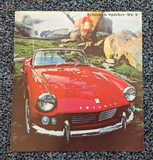 1966 Triumph Spitfire Sales Brochure picture