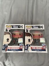 Tom Brady #05 And Rob Gronkowski #21 Funko Pop Lot Of 2 Damaged Read Description picture