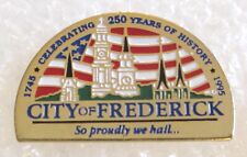 City of Frederick, Maryland Tourist Travel Souvenir Collector Pin picture