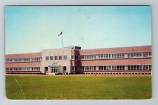 Anderson IN-Indiana, Administration Building, Antique, Vintage Souvenir Postcard picture