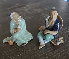 Lot of 2 Vintage Chinese Shiwan 4 Inch Mudmen  picture
