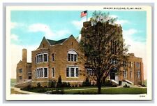 Armory Building, Flint Michigan MI Postcard picture