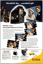 1949 Cine-Kodak Magazine & Camera Make Full Color Movies Easy Print Ad picture