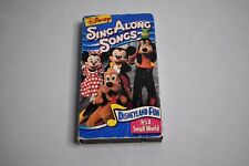 Disney Sing Along Songs VHS Tape Disneyland Fun It’s A Small World picture