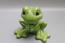 Vintage Goebel Smiling Frog Figurine West Germany 35515 picture
