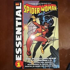 Essential Spider-Woman Vol 1 Issues 1-25 & More, TPB B&W FP, Preowned {ESS-B1} picture