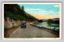Wellsboro PA-Pennsylvania, Scene On Susquehanna Trail, Antique Vintage Postcard picture