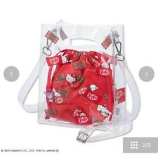Sanrio Avail Kitkat Clear Shoulder Bag With Drawstring Pouch picture
