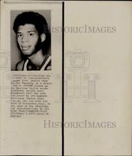 1972 Press Photo Milwaukee Bucks Basketball Player Kareem Abdul Jabbar picture
