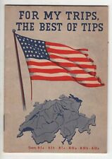 Vintage 1945 Booklet for US Soldiers Touring Switzerland picture