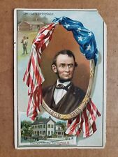 Raphael Tuck & Sons Lincoln's Birthday Postcard Series #155 President Birthplace picture