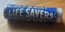 Vintage 1970s Pep O Mint Life Savers Candy Roll NOS Never Opened Wow picture