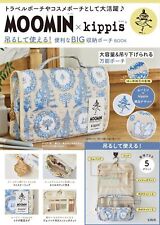 MOOMIN × kippis Can be used by hanging Convenient BIG Storage Pouch Book Japan picture