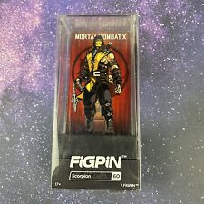 FiGPiN Mortal Kombat X: Scorpion w/ Kunai #60 Warner Bros Collectible Pin picture