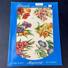 Vintage Meyercord Decorator Water Decal 939B Floral Decoration picture