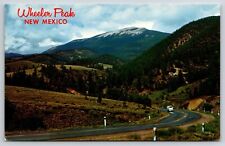 Wheeler Peak NM From Eagle Nest side US 64 Taos and Raton Postcard picture