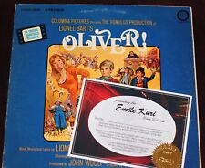 EMILE KURI Academy Awards Bd of Governors OSCARS 1968 LP OLIVER Disney Designer picture