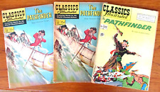 1951 + '62 (2) CLASSICS ILLUSTRATED COMICS The Pathfinder #22 HRN 85HRN 165 VG+ picture