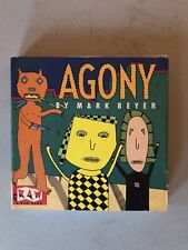 AGONY by Mark Beyer -- RAW 1987 First Edition - Pantheon picture
