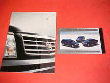 2005 CADILLAC ESCALADE ESV EXT DELUXE BROCHURE CATALOG PAINT CHIPS LOT OF 2 picture