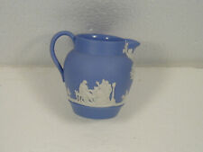 Small Blue Wedgwood Jasperware Pitcher picture