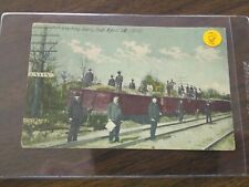 FCM Train or Station Postcard Railroad RR STARTING GARY IND APRIL 18 1906 picture