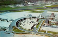 1960'S. BIRMINGHAM AIRPORT. BIRMINGHAM. ALABAMA. POSTCARD. DC13 picture